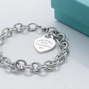 Tiffany & Co. Return to Tiffany Sterling Silver Br